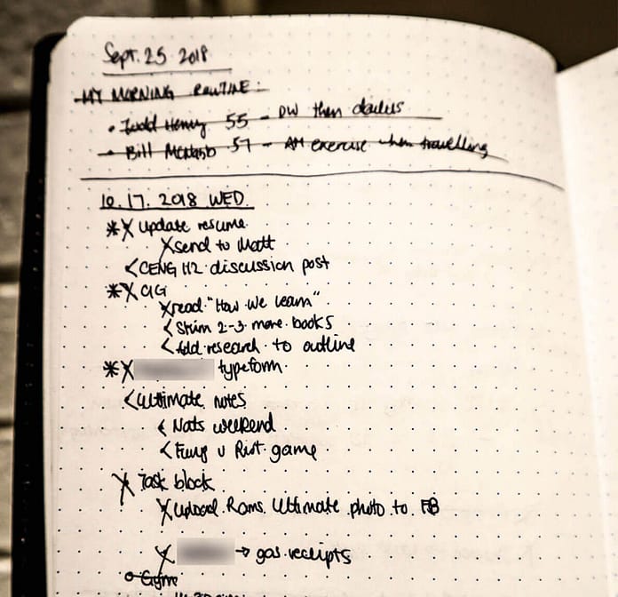 Bullet Journal Daily